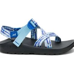 Men's Blue Fish Wide Width Z/1 Classic Sandal
