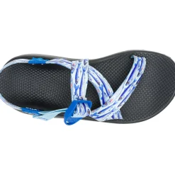 Men's Blue Fish Wide Width Z/1 Classic Sandal
